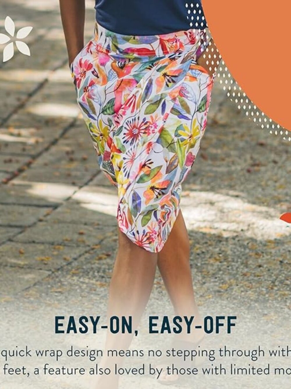 RipSkirt Hawaii skirt, NWT, Length 3, Wildflower Watercolor size XS - Picture 2 of 9